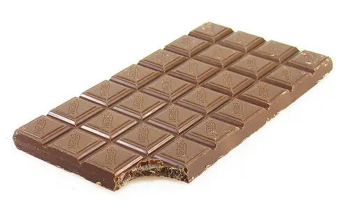 kinds of chocolate bars